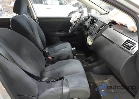 2008 Nissan Versa 1.8S из США, поврежденный, VIN 3N1BC11EX8L463295